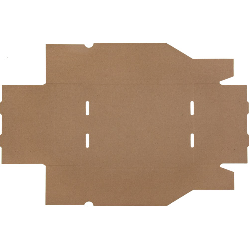Deep Corrugated Parts Bins, 8-3/4" W x 11-1/4" D x 4-1/2" H, Beige The Estey Group