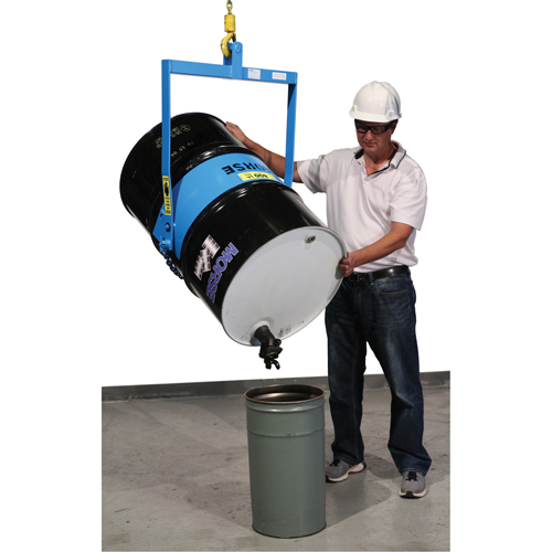 Drum Lifters - Manual Tilt, 55 US gal. (45 Imperial Gal.) Drum Size, 800 lbs./363 kg. Cap. The Estey Group