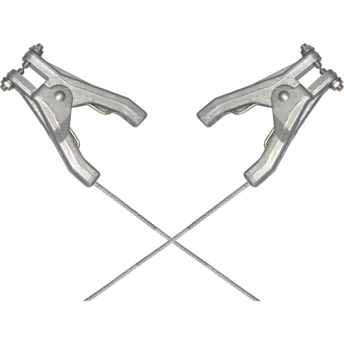 Heavy-Duty Bonding & Grounding Wire Assemblies - Two Hand Clamp Connectors The Estey Group