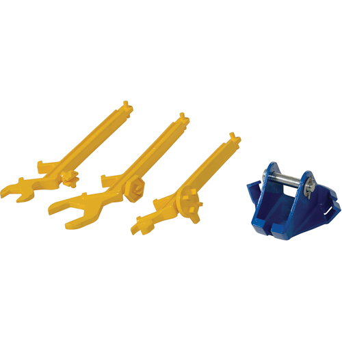 Multi-Purpose Overhead Drum Lifter with Wrenches, 30 - 55 US Gal. (25 - 45 Imperial Gal.), 800 lbs./362 kg. Cap. The Estey Group