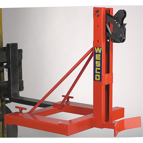 Gator Grip Forklift Attachment for Drum Handling, For 30 US Gal. (25 Imperial Gal.) / 50 US Gal. (41.6 Imperial Gal.) / 80 US Gal. (66.6 Imperial Gal.) The Estey Group