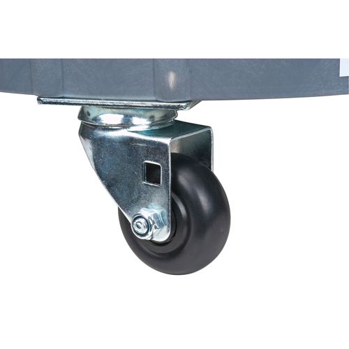 Socle roulant pour baril de confinement des fuites, 24,25" dia. X 7,625" h, Cap. de d&eacute;versement 1,5 gal. US The Estey Group