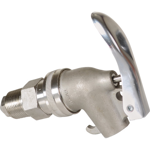 Manual Drum Faucet, Stainless Steel, 3/4" NPT The Estey Group