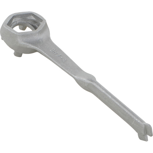 Cl&eacute; pour bouchon-&eacute;crou sp&eacute;cialis&eacute;e &agrave; un seul c&ocirc;t&eacute;, Ouverture de 1-1/2", Poign&eacute;e 4-1/4", Aluminium anti&eacute;tincelles The Estey Group