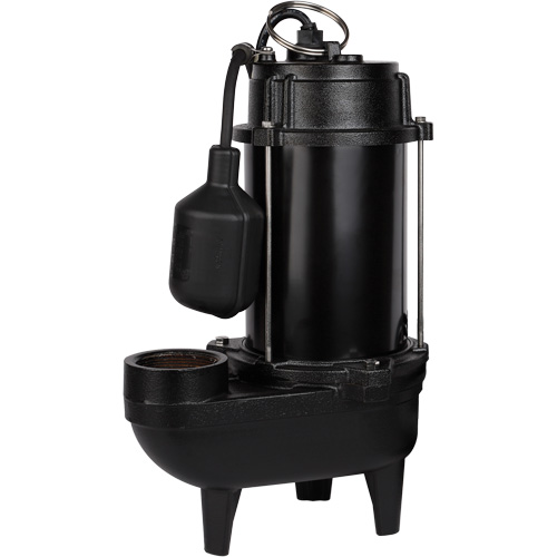 Pompe d'effluent en fonte, 4800 gal./h, 120 V, 7,8 A, 1/2 CV The Estey Group