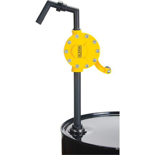 Rotary Type Drum Pump, Polypropylene, Fits 15 - 55 US Gal., 8 oz./Stroke The Estey Group