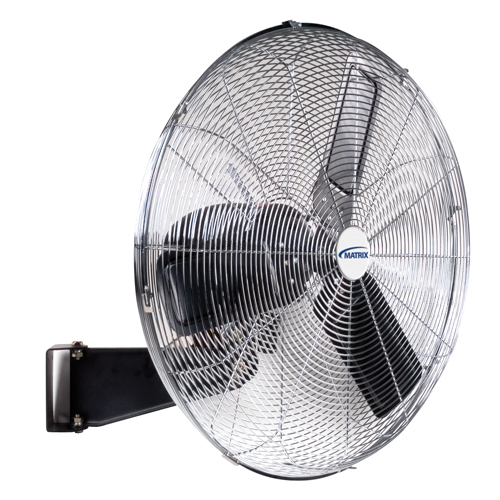 Ventilateur mural oscillant, Industriel, 3 vitesses, Diam&egrave;tre de 30" The Estey Group