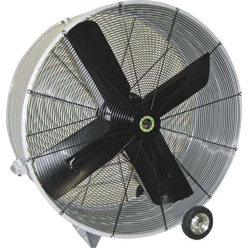 Belt Drive Drum Fans, Industrial, 1 Speed, 48" Diameter The Estey Group
