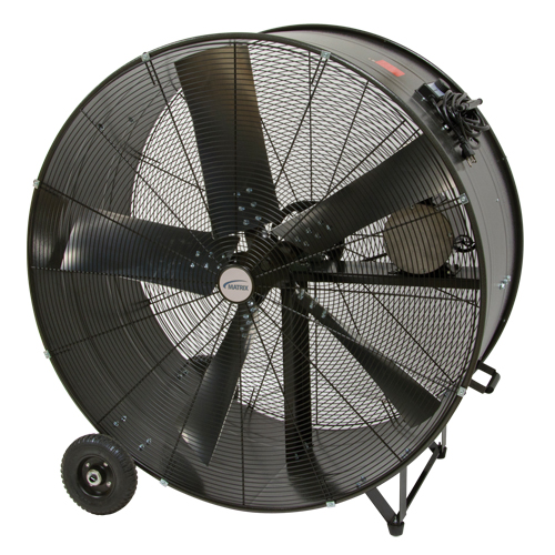 Ventilateur tambour robuste et fixe &agrave; courroie, Industriel, 2 vitesses, Diam&egrave;tre de 42" The Estey Group