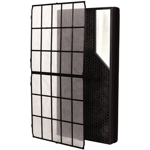 Filtre HEPA/carbone pour purificateur d'air AeraMax SV avec pr&eacute;-filtre, Boîte, MERV 13, 11,56" la x 2,38" p x 23,25" h The Estey Group