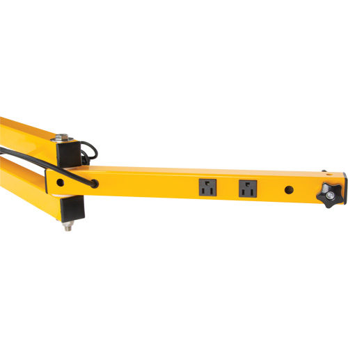 180 Double Locking Arm with 2 Receptacles The Estey Group