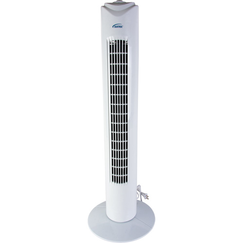 32" Tower Fan with Oscillation, Commercial, 3 Speed, 32" Diameter The Estey Group
