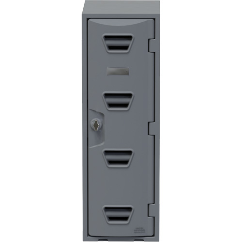 Locker, 12" x 15" x 36", Grey, Assembled The Estey Group