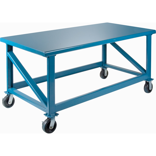 Extra Heavy-Duty Workbenches - All-Welded Benches, Steel Surface The Estey Group