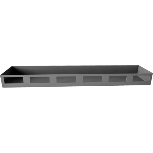 Cabinet Door Tray, 18" x 10 lbs. Capacity, Grey The Estey Group