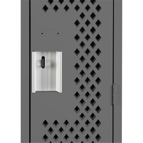 Casiers Clean Line, 12" x 15" x 72", Acier, Charbon, Rivet (assembl&eacute;), Perfor&eacute; The Estey Group