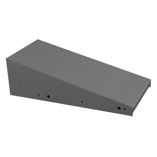 Clean Line Economy Lockers Slope Top, 1 Bank, 18" D x 12" W x 6" H, Steel The Estey Group