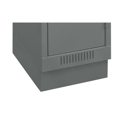 Clean Line Economy Lockers Recessed Base, 2 Banks, 4" H x 24" W x 18" D, Steel The Estey Group