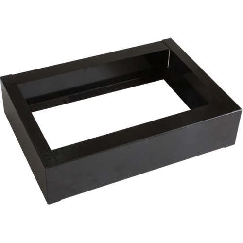 All-Welded Concorde - Heavy-Duty Lockers Recessed Base, 1 Banks, 4" H x 12" W x 17" D, Black, Steel The Estey Group