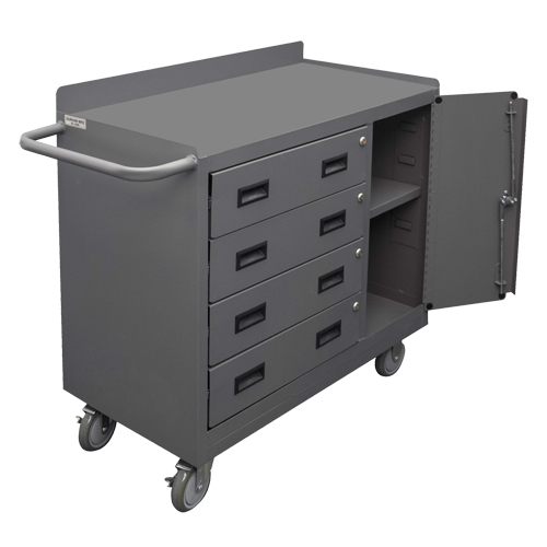 Armoire d'&eacute;tabli mobile, Acier Surface The Estey Group