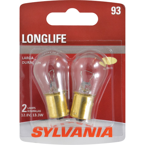 Mini ampoule automobile longue dur&eacute;e mod&egrave;le 93, Incandescente, 13,3 W The Estey Group