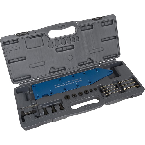 Gabarit de perçage pour installation sur collecteur pour Ford 3,5 L Ecoboost The Estey Group