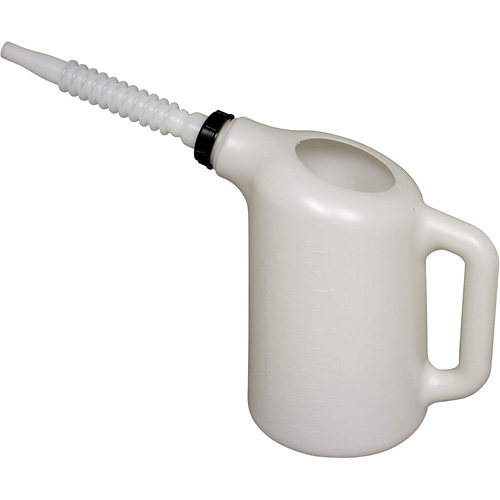 Distributeur dhuile avec bec blanc, Plastique, Capacit&eacute; de 6 pintes The Estey Group