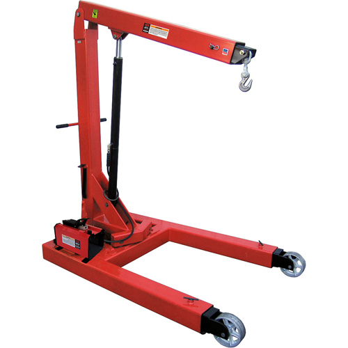 Air Hydraulic Floor Crane, 6000 lbs. (3 tons) Capacity The Estey Group