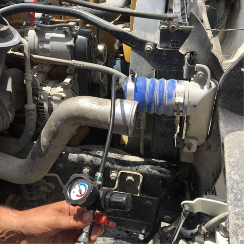 Trousse de test du syst&egrave;me d'air turbo HD avec adaptateur fumig&egrave;ne 10 mcx The Estey Group