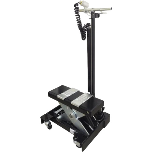 Low Profile Floor Service Jack, 12 Ton(s) Capacity, 7-1/2" Lowered, 15" Raised, Air Hydraulic The Estey Group