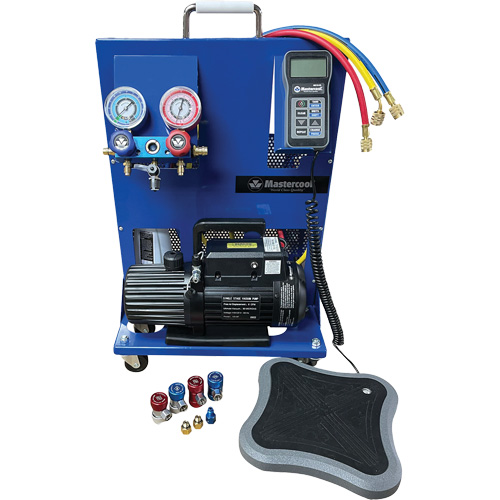 Dual R134A/R1234Yf Single-Stage Portable Electronic Charging Station The Estey Group