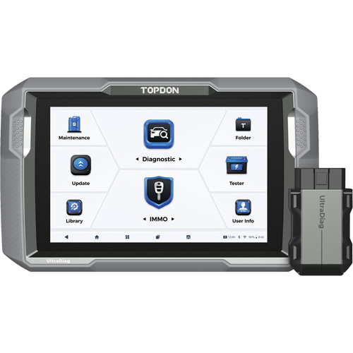Outil de diagnostic et programmation des cl&eacute;s UltraDiag 8" avec commandes bidirectionnelles The Estey Group