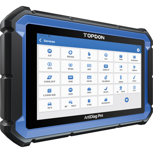 Outil de diagnostic ArtiDiag Pro 7" avec fonctions de service et commandes bidirectionnelles The Estey Group