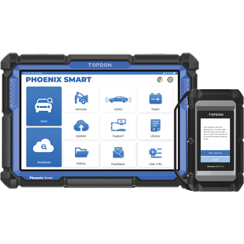 Phoenix Smart – Outil de diagnostic de niveau constructeur avec &eacute;cran 10,1", programmation bas&eacute;e sur l'infonuage et protocoles avanc&eacute;s The Estey Group