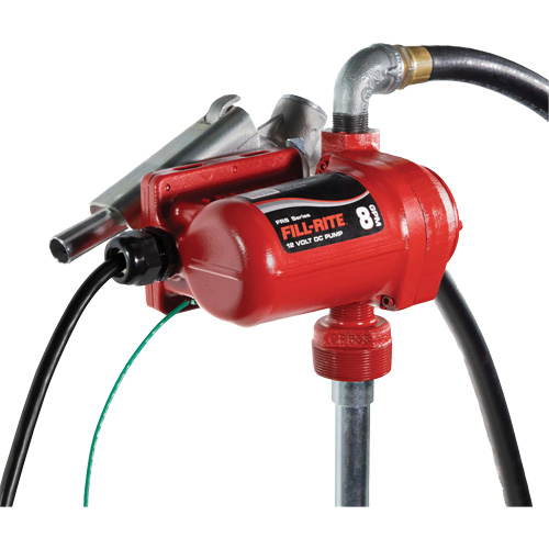 Pompe de transfert de carburant 12 V CC avec pistolet The Estey Group