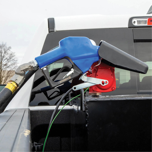 Blue Cold Weather Automatic Diesel Spout Nozzle The Estey Group