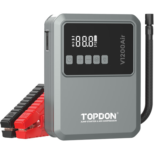 V1200Air 2-in-1 1200 Peak Amp Jump Starter & Tire Inflator The Estey Group