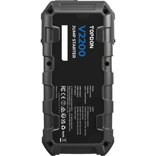V2200 Jump Starter, Power Bank & Flashlight The Estey Group