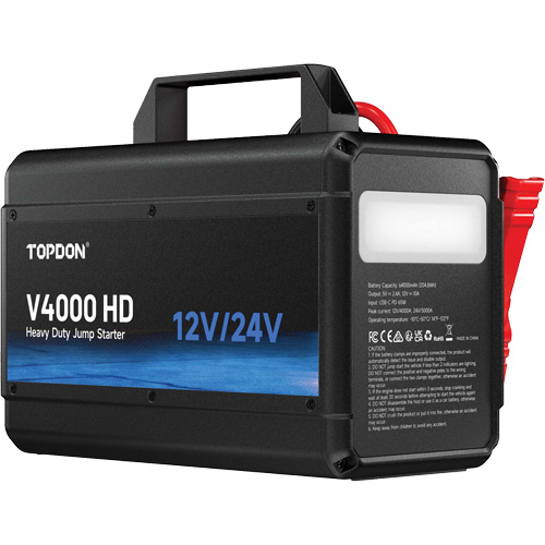Survolteur V4000 HD 12 V/24 V 4000 A The Estey Group