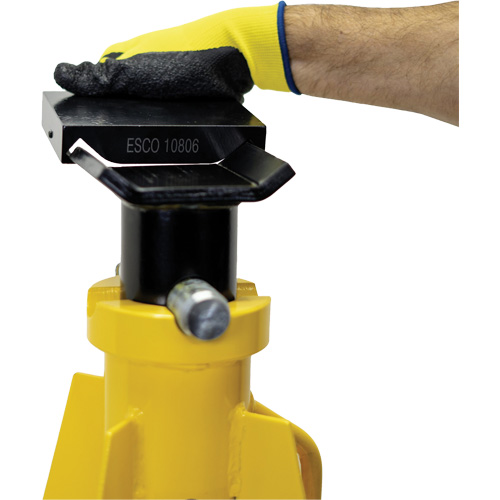 Adaptateur &agrave; dessus plat pour supports de v&eacute;rin ESCO de style haut de 20 et 25 tonnes The Estey Group