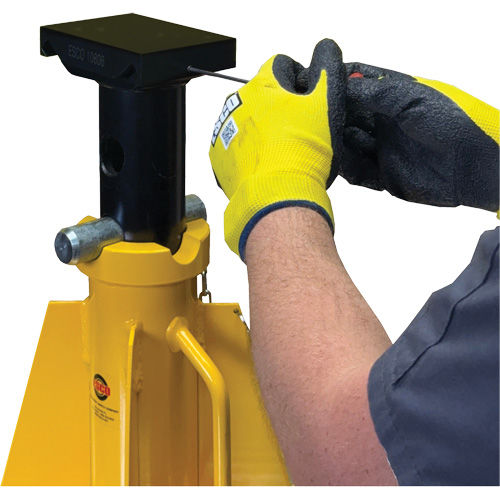 Adaptateur &agrave; dessus plat pour supports de v&eacute;rin ESCO de style haut de 20 et 25 tonnes The Estey Group