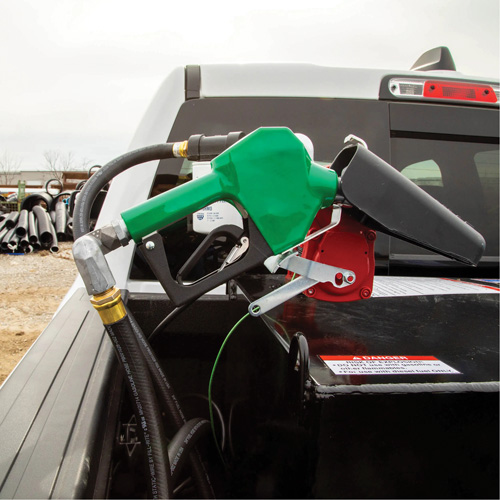 Pistolet de distribution automatique vert pour essence The Estey Group