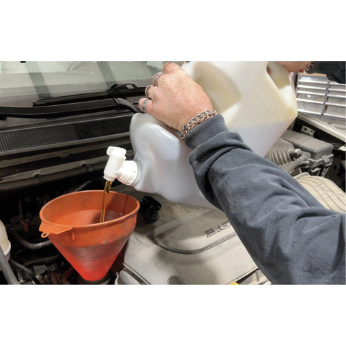 Low Profile Oil Dispenser, Polyethylene, 8 qt Capacity The Estey Group