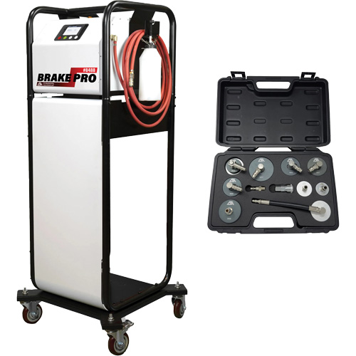 Tall Frame Brake-Pro Pressure Brake Bleeder with Adapters The Estey Group