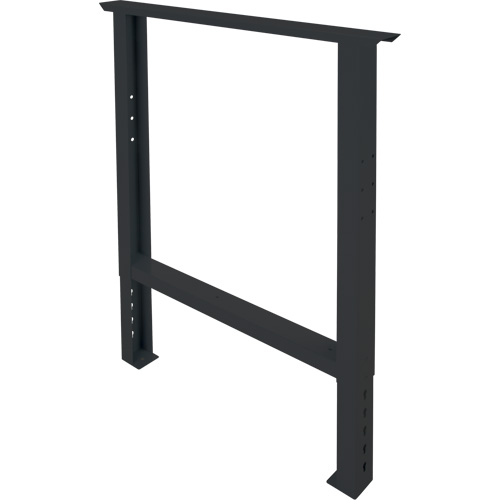 Industrial Duty Leg for Workbench, Steel, 30" D x 34" H, Single The Estey Group