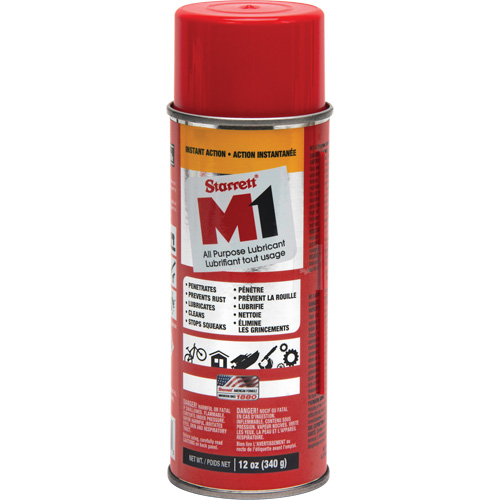 Huile M1, 12 oz, Canette a&eacute;rosol The Estey Group