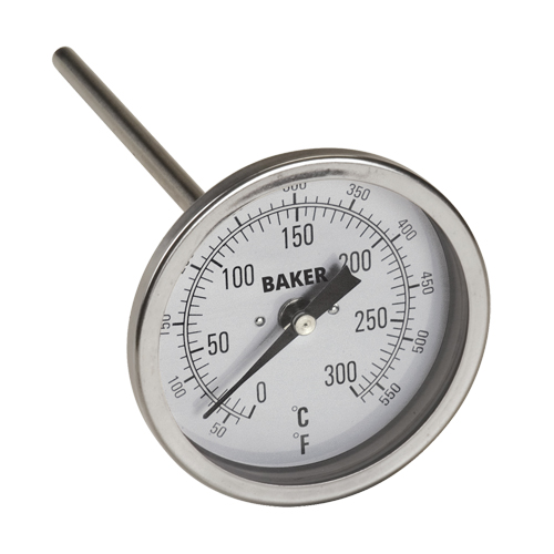Bi-Metal Thermometers, Contact, Analogue, 50-550°F (0-260°C) The Estey Group