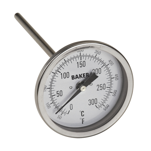 Bi-Metal Thermometers, Contact, Analogue, 50-550°F (0-260°C) The Estey Group
