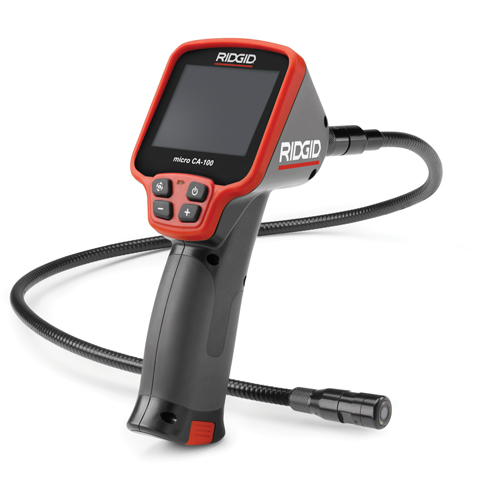 Micro CA-150 Inspection Camera, 3.5" L x 3.5" W Display, 320 x 240 pixels, 17 mm (2/3") Camera Head The Estey Group