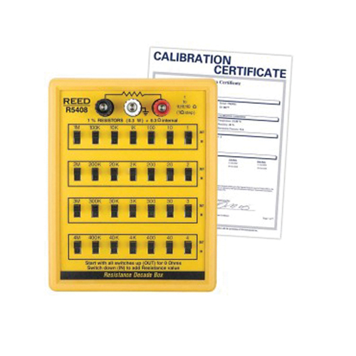 Resistance Decade Box with Calibration Certificate The Estey Group